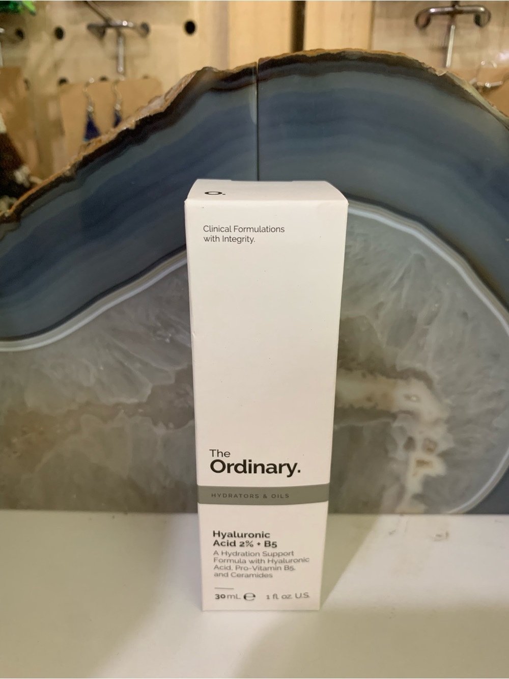The Ordinary White Hydrating Serum Box - Hyaluronic Acid 2% + B5